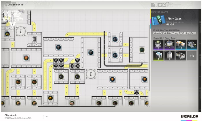 Pin Võ lăng + Gear vàng tối ưu