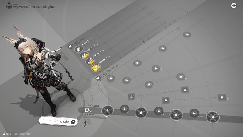 Ưu tiên nâng kĩ năng hợp lí để tăng mạnh sát thương cho Avywenna