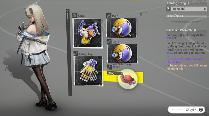 Sóng Xung - Bộ trang bị tốt nhất dành cho Perlica