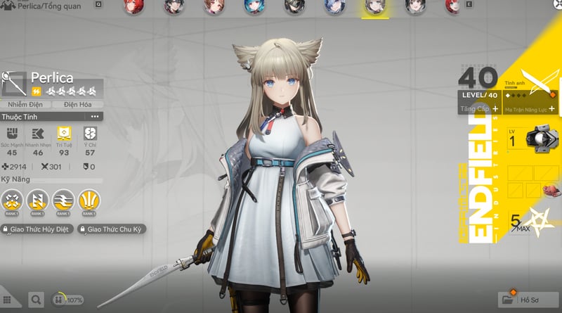 Điểm mạnh điểm yếu của Perlica