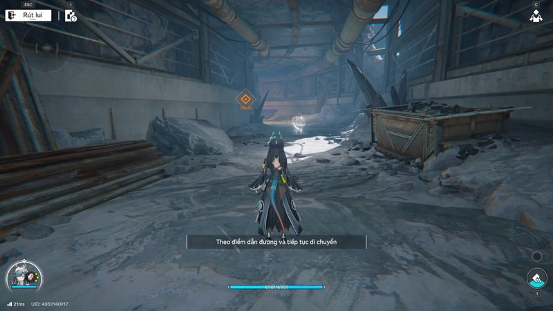 Màn chơi vượt chướng ngại vật trong vòng 300 giây