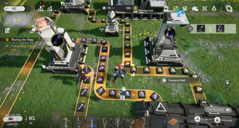 Hệ thống xây dựng căn cứ AIC Factory trong Arknights: Endfield