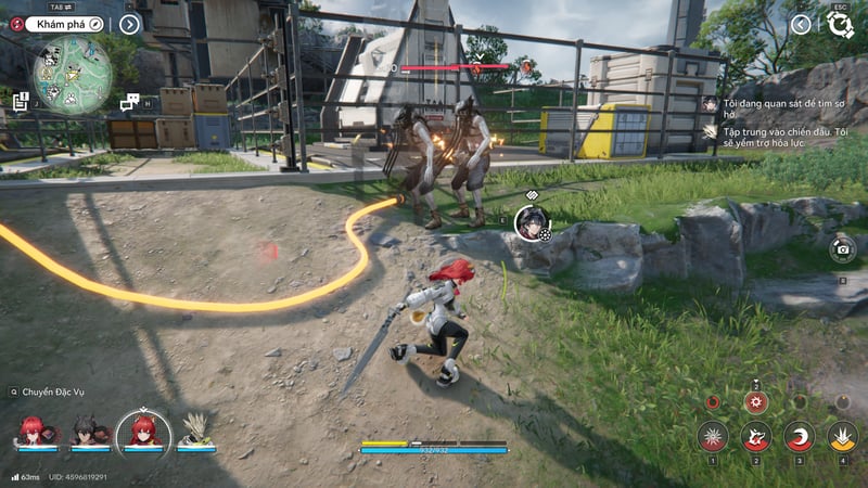 Vận hành đúng combo Akekuri để đội hình hệ Nhiệt được tăng mạnh sát thương.