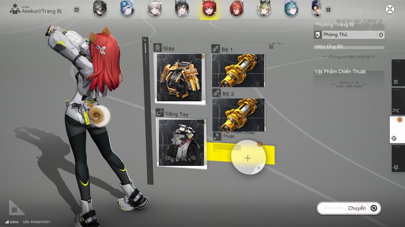 Bộ Tiền Tuyến là bộ trang bị tốt nhất dành cho Akekuri