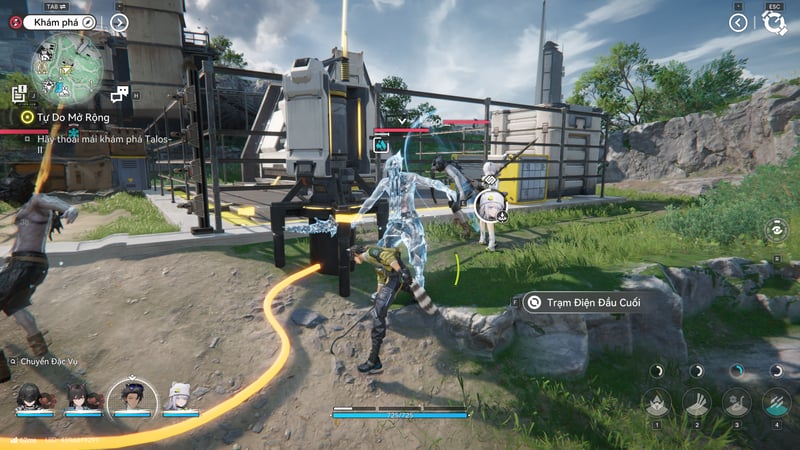 Kết hợp các chuỗi combo của cả đội hình để tăng sức mạnh cho toàn đội