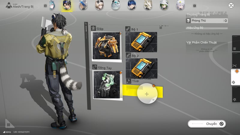 Tiền Tuyến là bộ trang bị tốt nhất dành cho Alesh