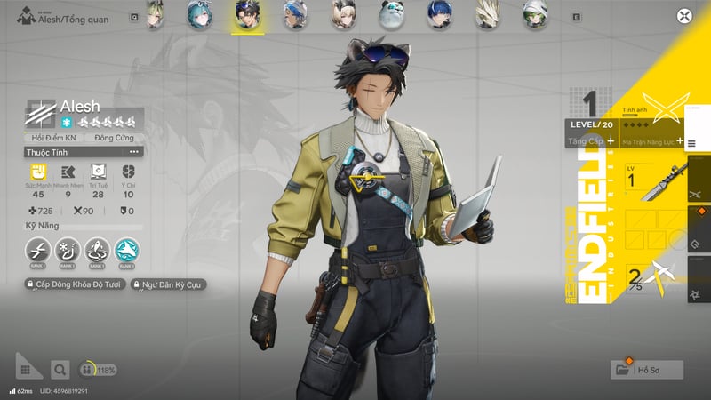 Điểm mạnh điểm yếu của Alesh