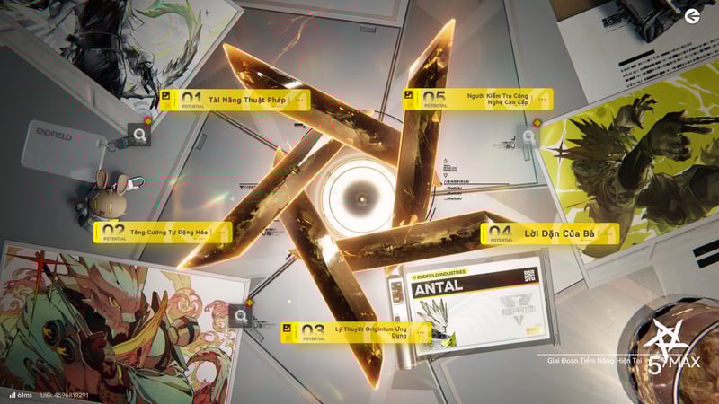 Tiềm năng 5 sẽ giúp Antal tăng sức mạnh tối đa