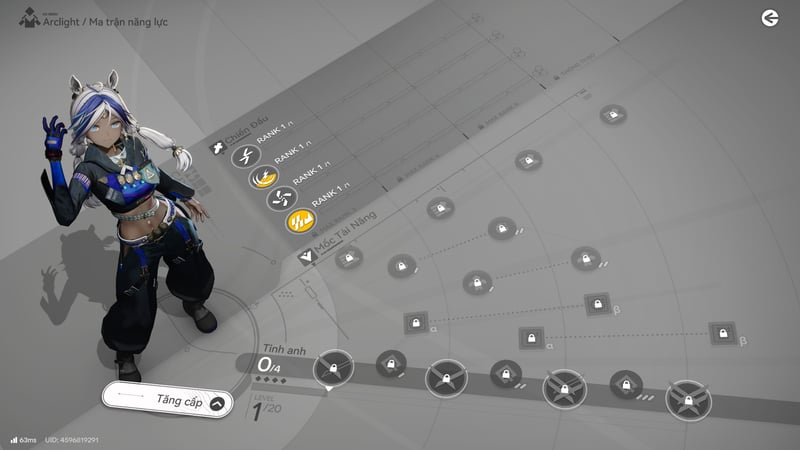 Nâng kỹ năng ưu tiên hợp lí cho Arclight