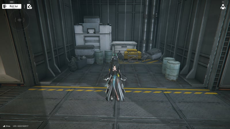 Trước khi hoàn thành cửa ải, nhớ nhặt rương ở vị trí này