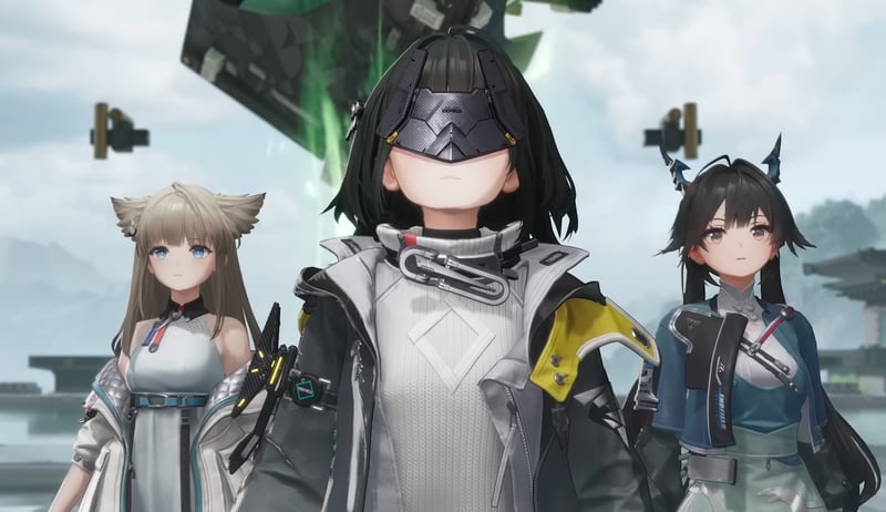 Gameplay Arknights Endfield trên PC với đồ họa 3D thời gian thực