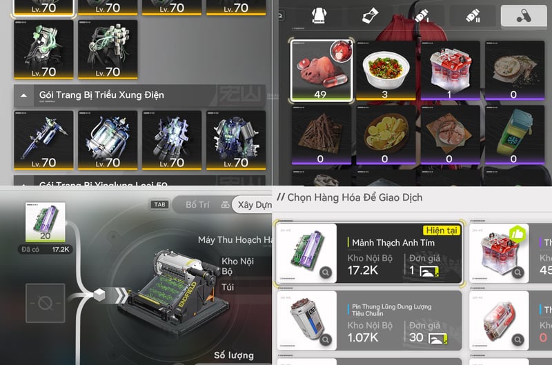 Các công dụng chính của Base trong Arknights Endfield gồm tạo trang bị, vật phẩm tiêu thụ, vật liệu xây dựng và giao dịch tiền đồn