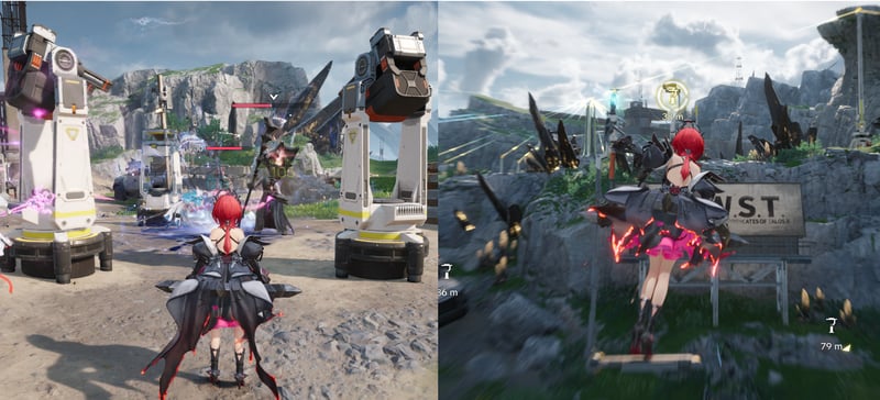 Công trình AIC hỗ trợ khám phá và chiến đấu trong Arknights Endfield như Zipline và Tháp Súng Chiến Đấu