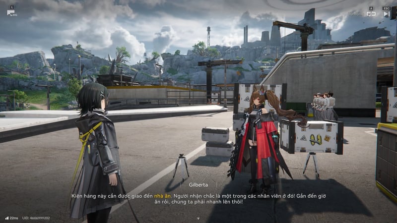 Cùng Gilberta Giao Các Gói Hàng