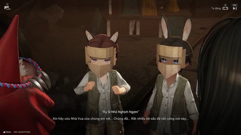 Đưa Kiếm Thánh và Khiên Bảo Hộ Cho Nhà Vua