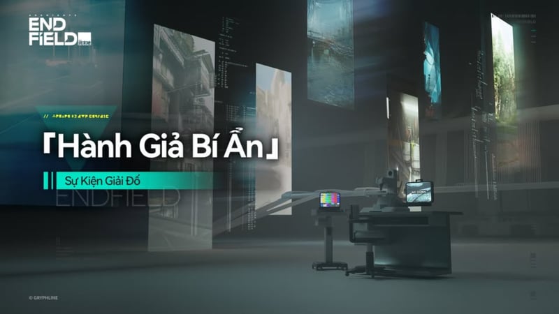 Giao diện sự kiện Hành Giả Bí Ẩn trong Arknight Endfield