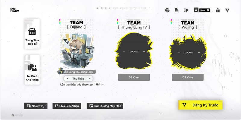 Thành lập Đội Đặc Nhiệm trong sự kiện Lệnh Chuẩn Bị Cuối Arknights: Endfield