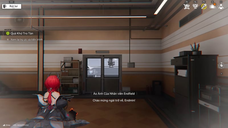 "Nhân Viên Endfield" Trong Căn Phòng Thuộc Tàu Dijiang