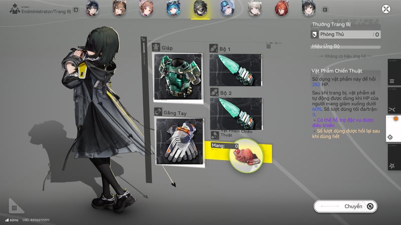 Bộ Kiếm Sĩ là bộ trang bị tốt nhất dành cho Endmininistrator