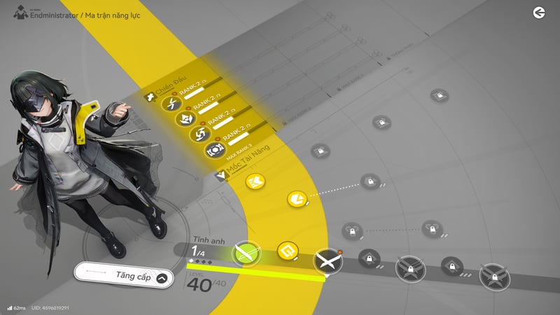 Nâng kỹ năng ưu tiên hợp lí cho Endministrator