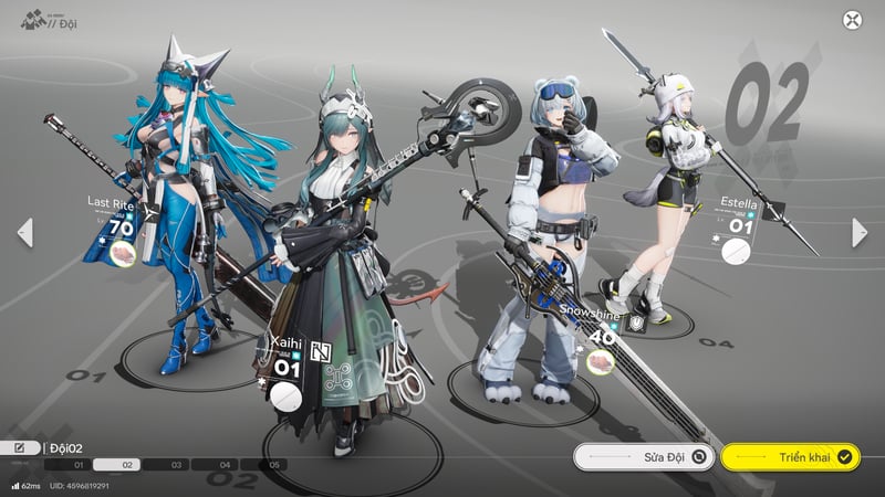 Đội hình tốt nhất của Estella gồm Last Rite, Xaihi, Snowshine