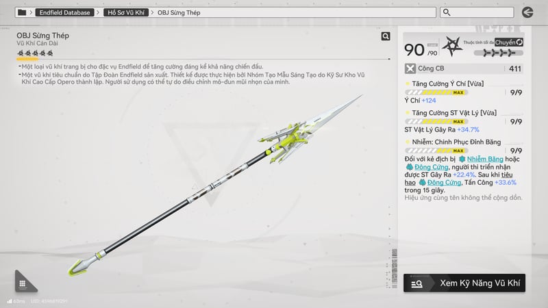 OBJ Sừng Thép là vũ khí tốt nhất dành cho Estella