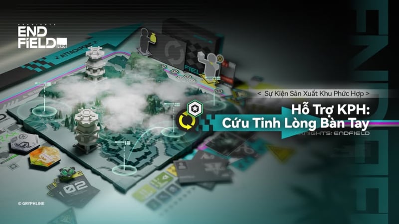 Giao diện sự kiện Hỗ Trợ Khu Phức Hợp: Cứu Tinh Lòng Bàn Tay