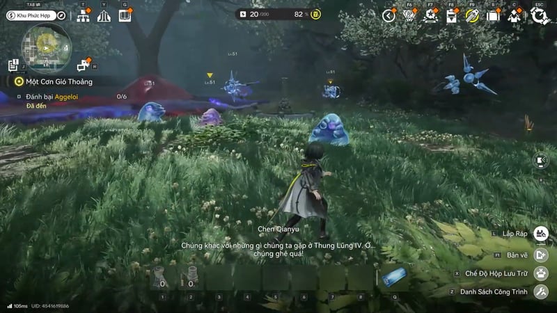 Thăm dò khu vực xung quanh và đối đầu với các Aggeloi