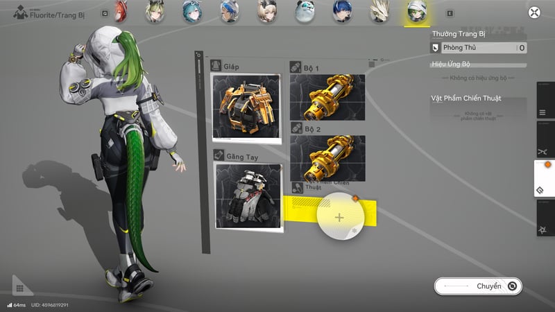 Tiền Tuyến là bộ trang bị tốt nhất dành cho Fluorite