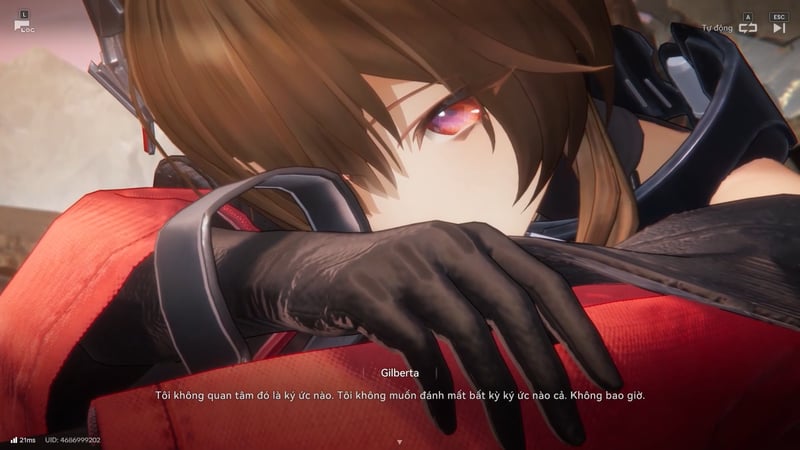 Gilberta hỏi ta cảm thấy như thế nào khi là người mất đi ký ức