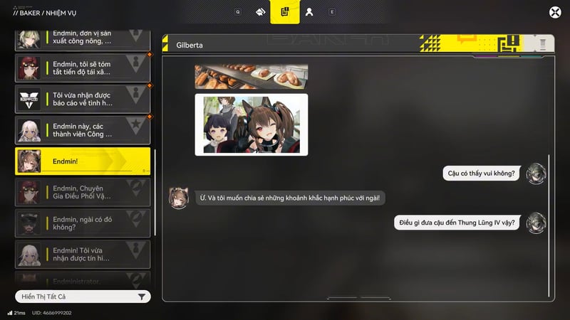 Tin Nhắn Của Gilberta