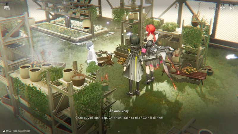 Ginny Trong Căn Phòng Thực Vật