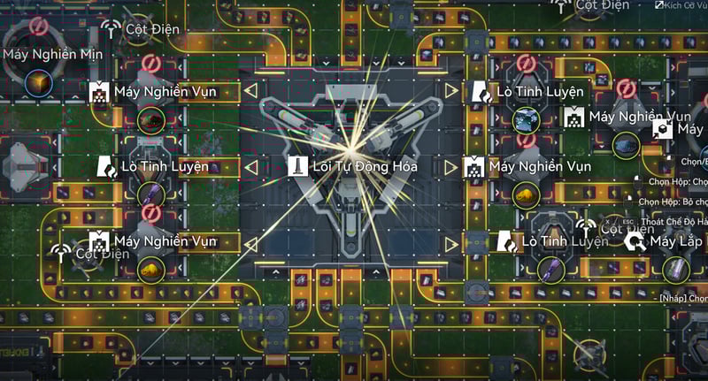 Hệ thống AIC trong Arknights Endfield có cách hoạt động như chuỗi dây chuyền sản xuất tự động