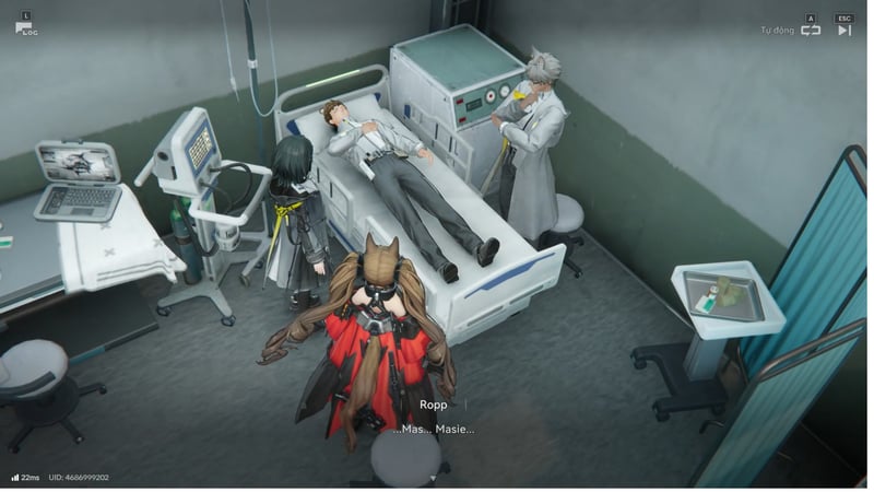 Đi Đến Trạm Y Tế  Xem Tình Hình Của Ropp