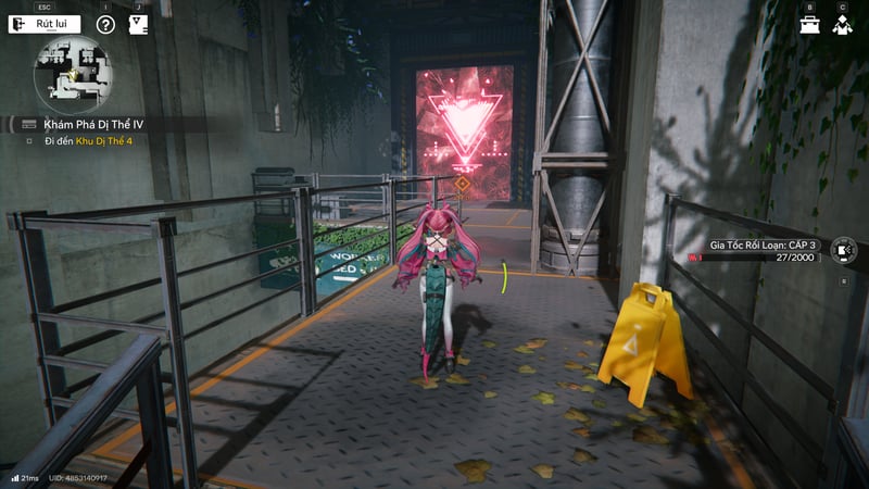 Cách vượt qua Khu Dị Thể IV