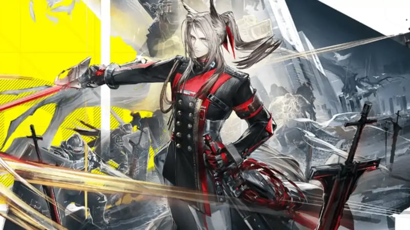 Hình ảnh Pogranichnik trong Arknights: Endfield với vai trò Vanguard 6 sao sử dụng kiếm và gây sát thương vật lý