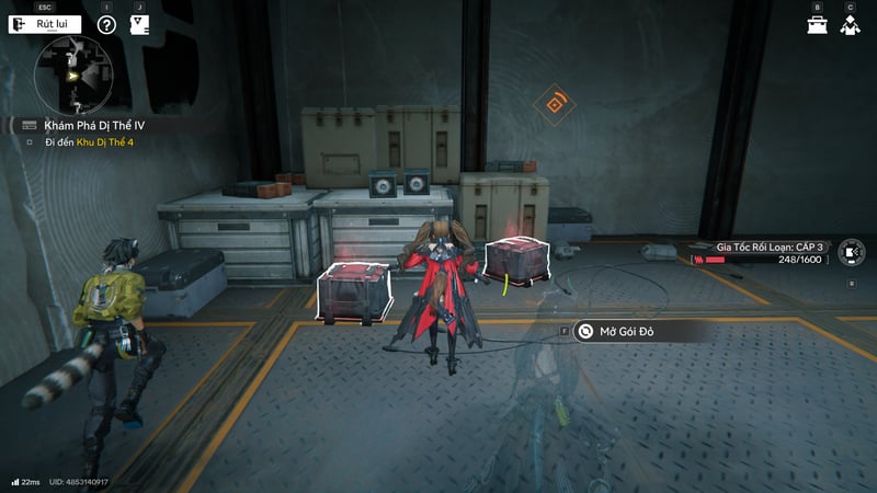 Vật phẩm trong Khu Vực 3