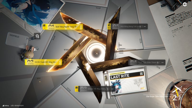 Tiềm năng 1 là tiềm năng tối ưu nhất cho Last Rite