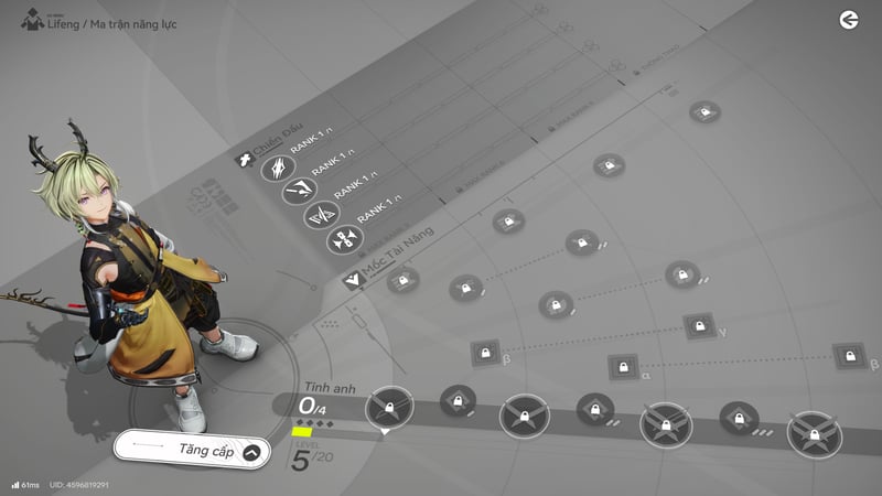 Ưu tiên nâng đúng kĩ năng cho Lifeng