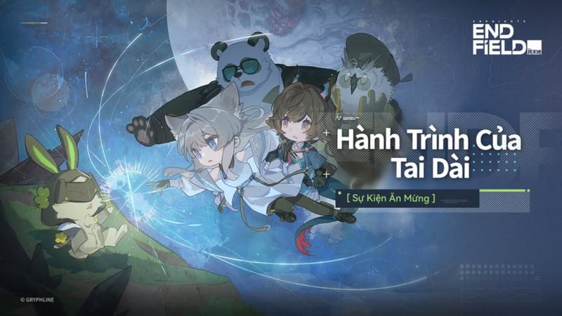 Giao diện sự kiện Hành Trình Của Tai Dài