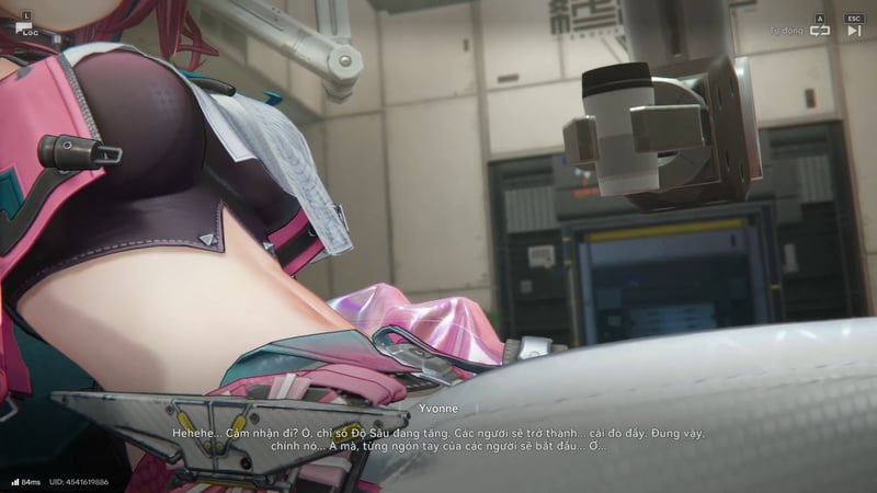 Yvonne là một Operator thuộc Specialist Tech Division của Endfield Industries