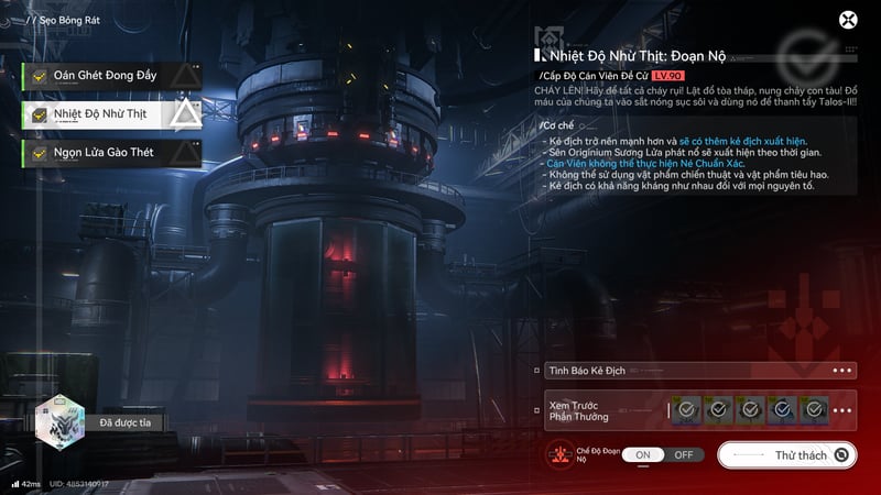 Ải Nhiệt Độ Nhừ Thịt Trong Đài Bóng Tối: Sẹo Bỏng Rát