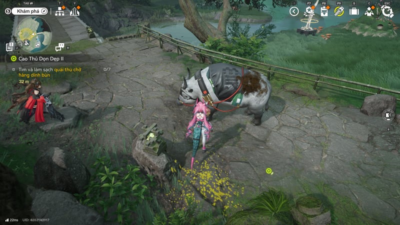 Vị trí thú chở hàng thứ ba