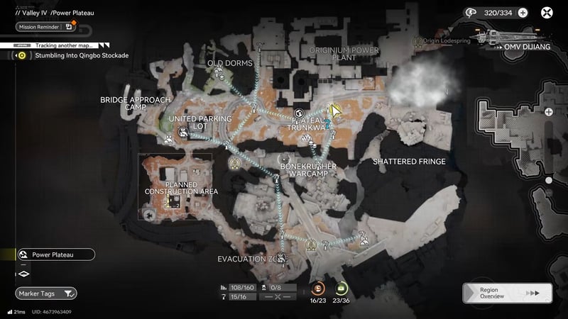 Bố trí Zipline ở khu vực Cao Nguyên Năng Lượng