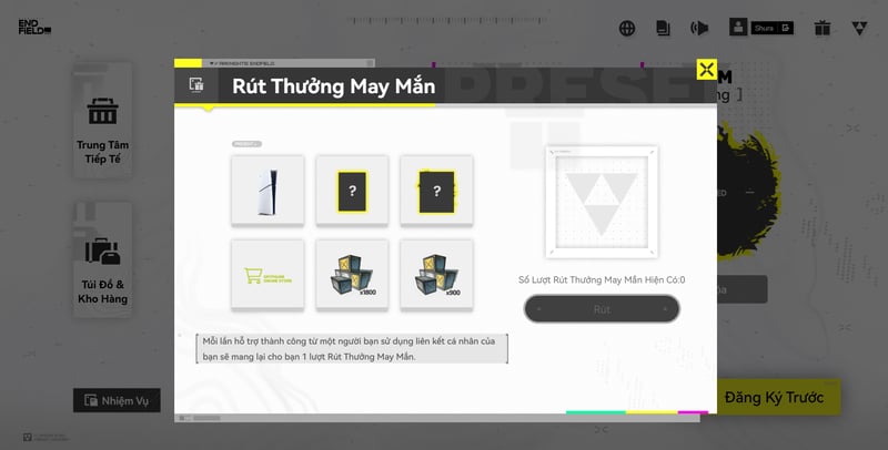 Rút Thưởng May Mắn nhận PlayStation 5 trong sự kiện Lệnh Chuẩn Bị Cuối