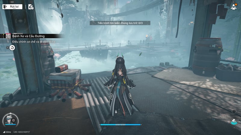 Màn thữ 3: Bánh Xe Và Cầu Đường