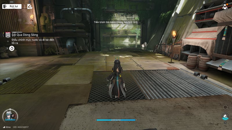 Màn thứ 4: Lội Qua Dòng Sông