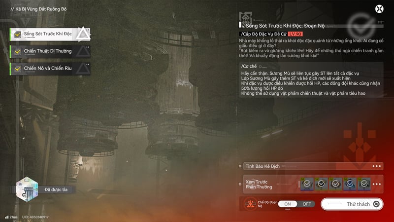 Sống Sót Trước Khí Độc