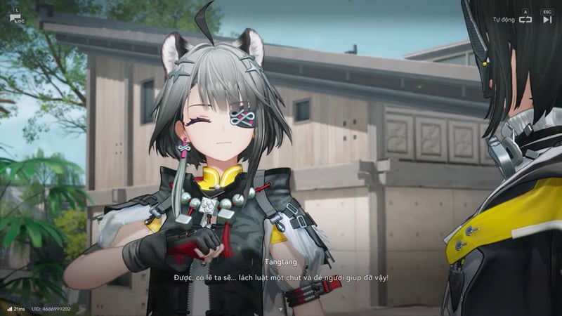 Tangtang nở nụ cười sau quãng thời gian u ám