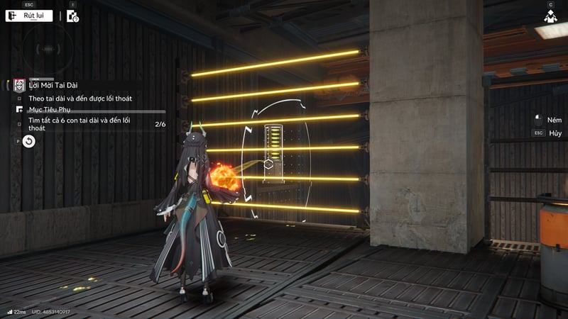 Sử dụng thuốc nổ để tắt trụ điện ở phía trên